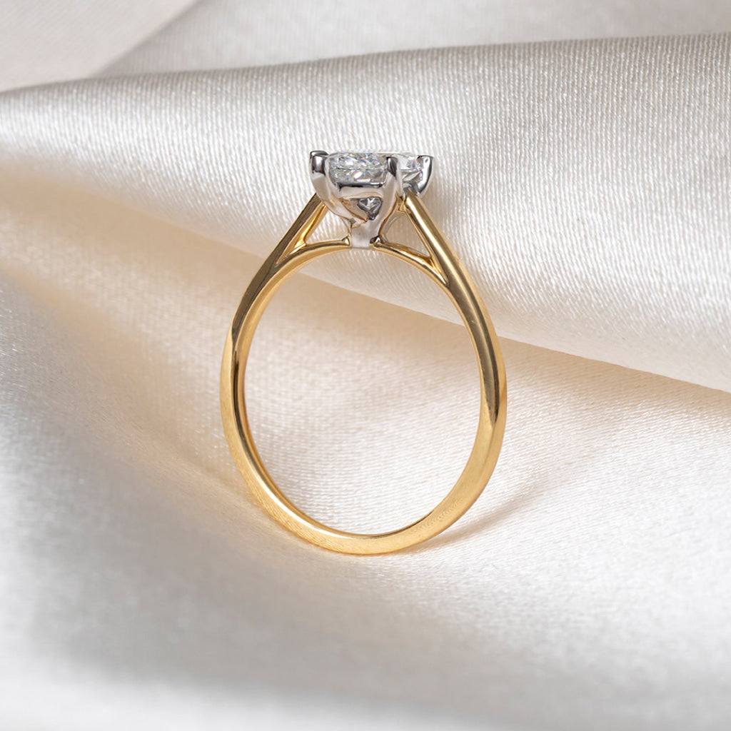 ISLA 1ct | Marquise Solitaire Lab Grown Diamond Engagement