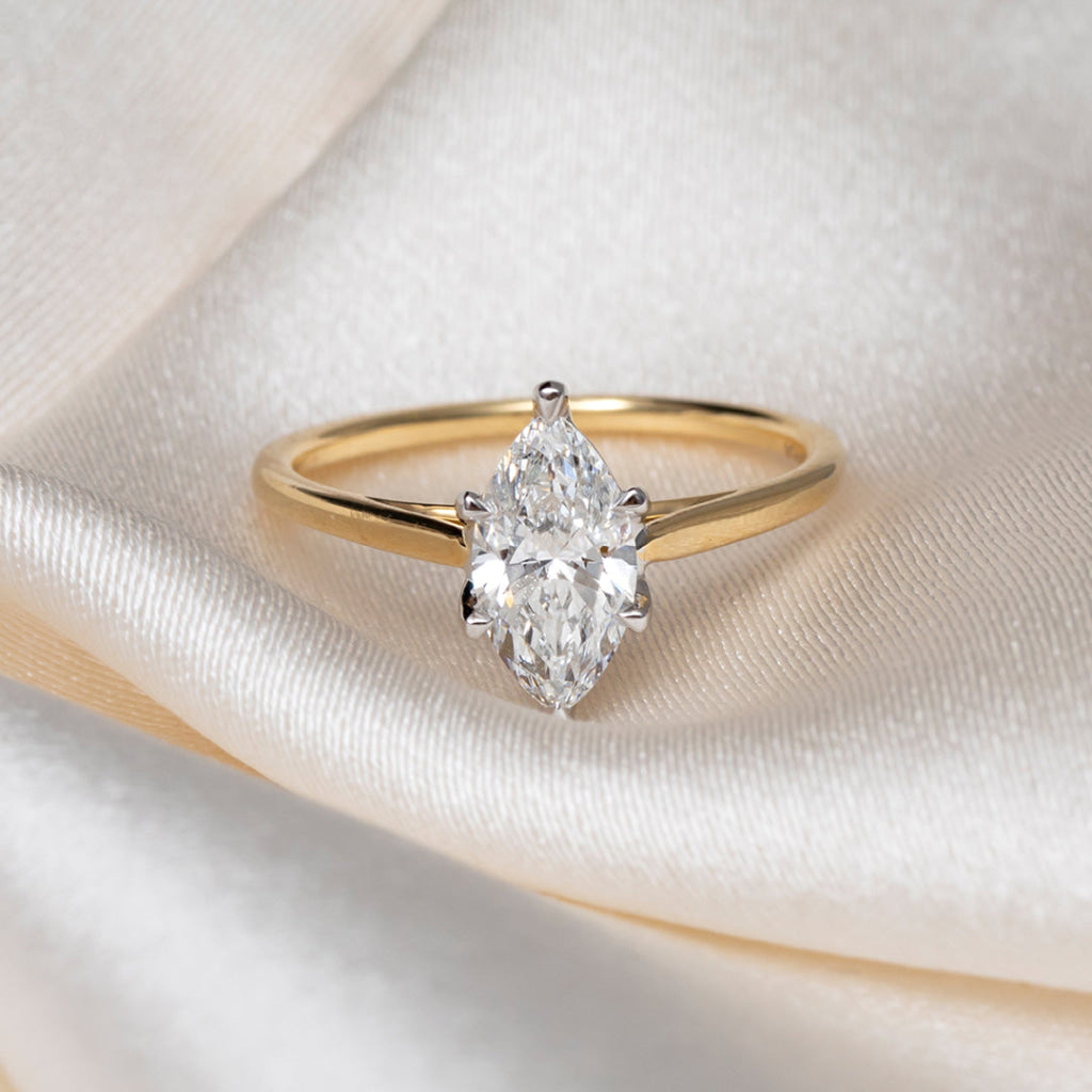 ISLA 1ct | Marquise Solitaire Lab Grown Diamond Engagement