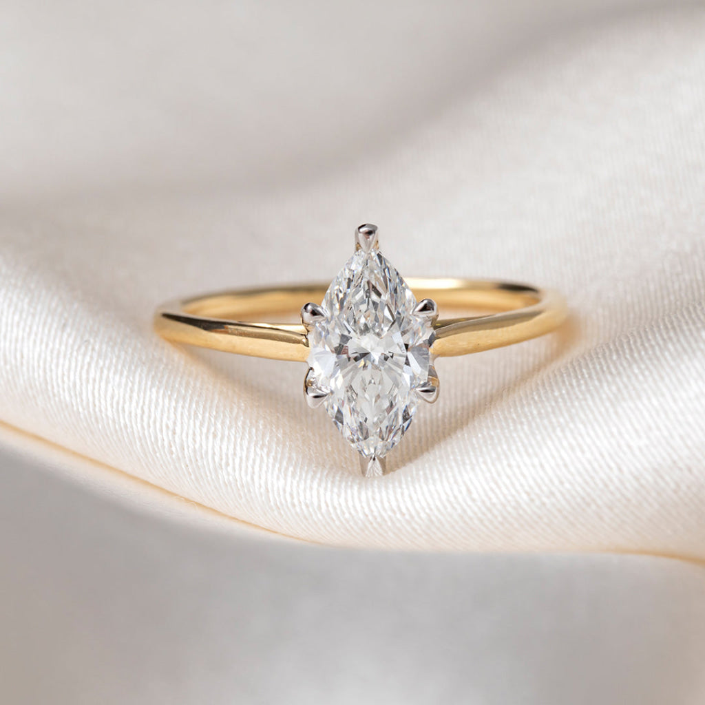 ISLA 1ct | Marquise Solitaire Lab Grown Diamond Engagement