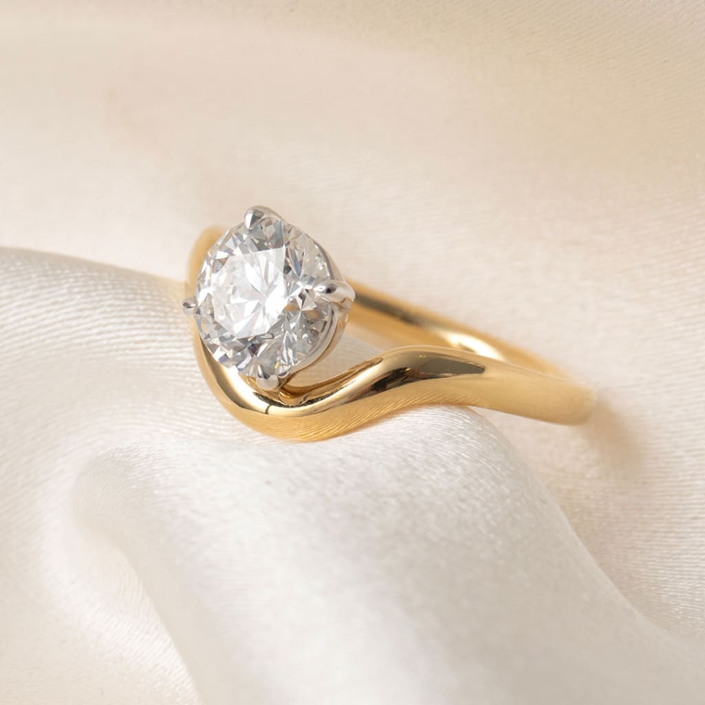 IVANNA 1.50ct | Round Solitaire Lab Grown Diamond