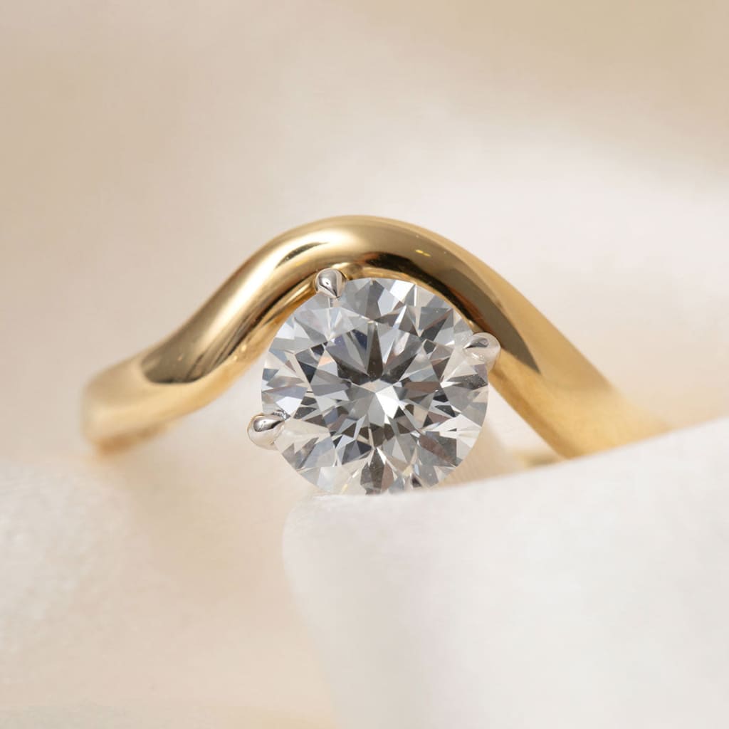 IVANNA 1.50ct | Round Solitaire Lab Grown Diamond