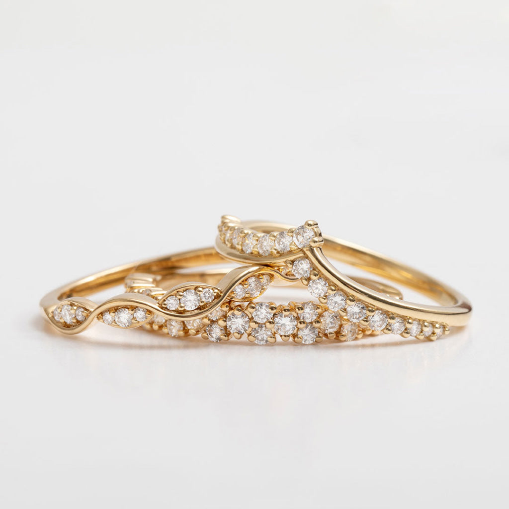 JOAN | Diamond Wedding Ring - Rings