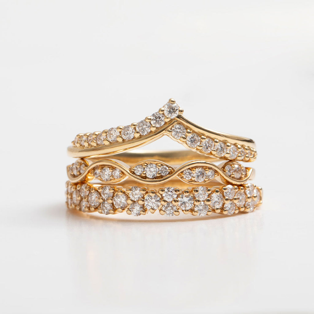 JOAN | Diamond Wedding Ring - Rings