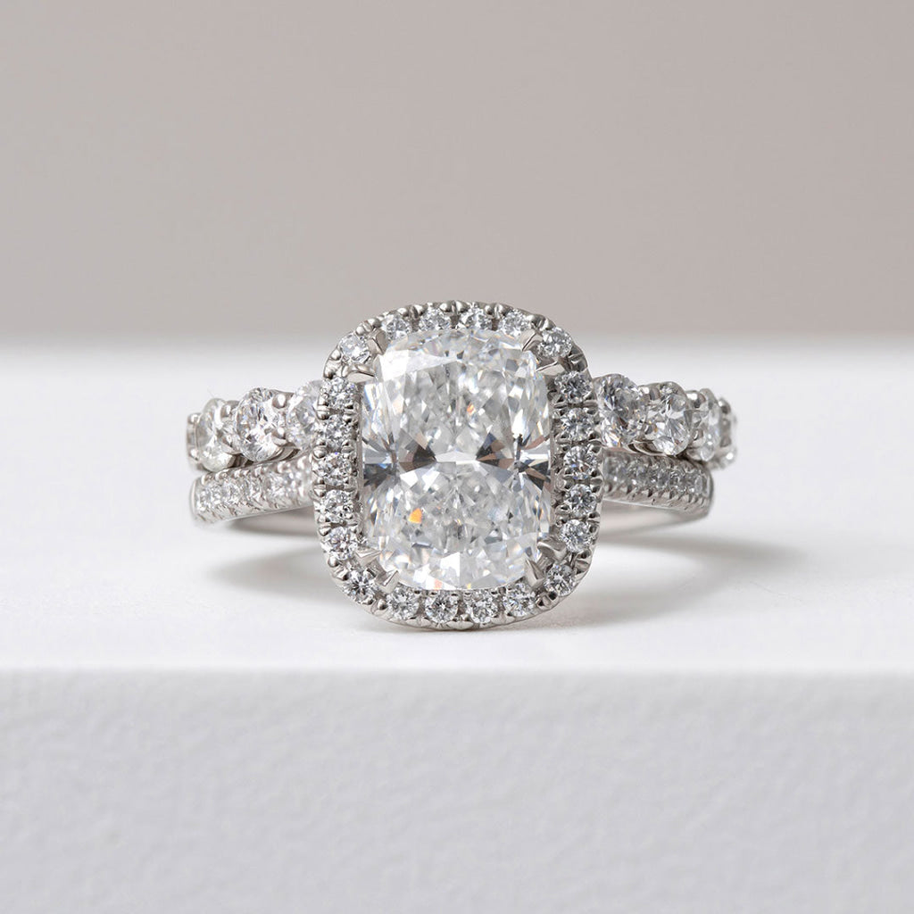 JORDAN 2.80ct | Cushion Solitaire Lab Grown Diamond