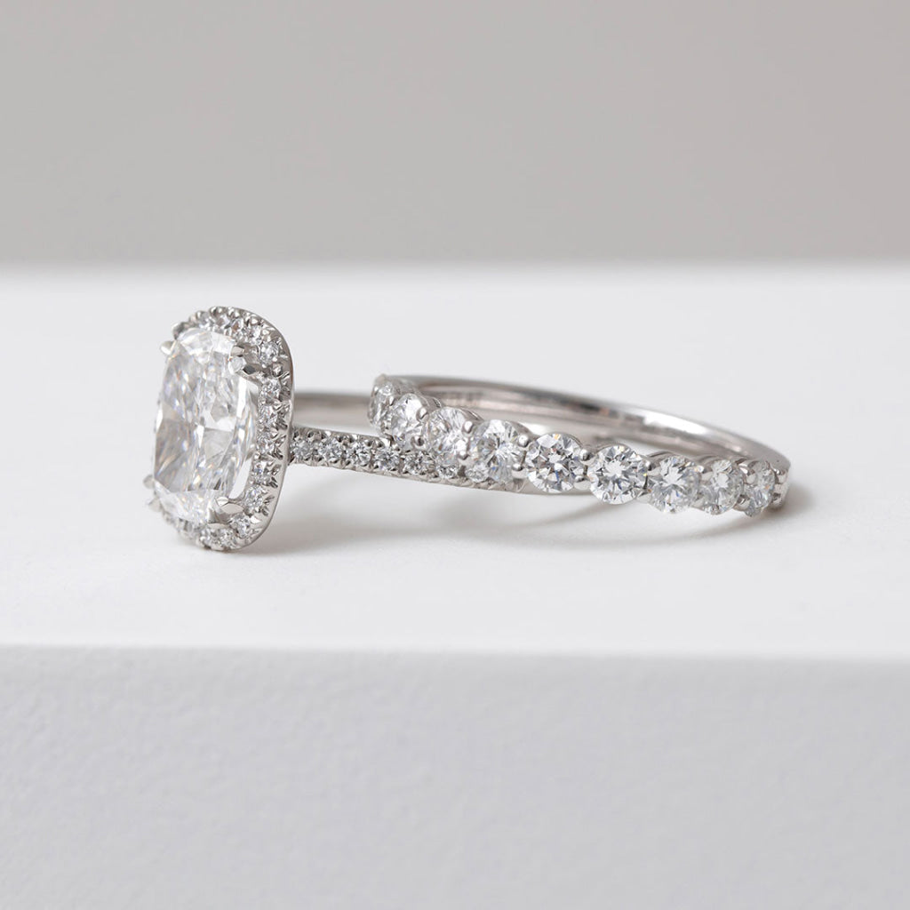 JORDAN 2.80ct | Cushion Solitaire Lab Grown Diamond