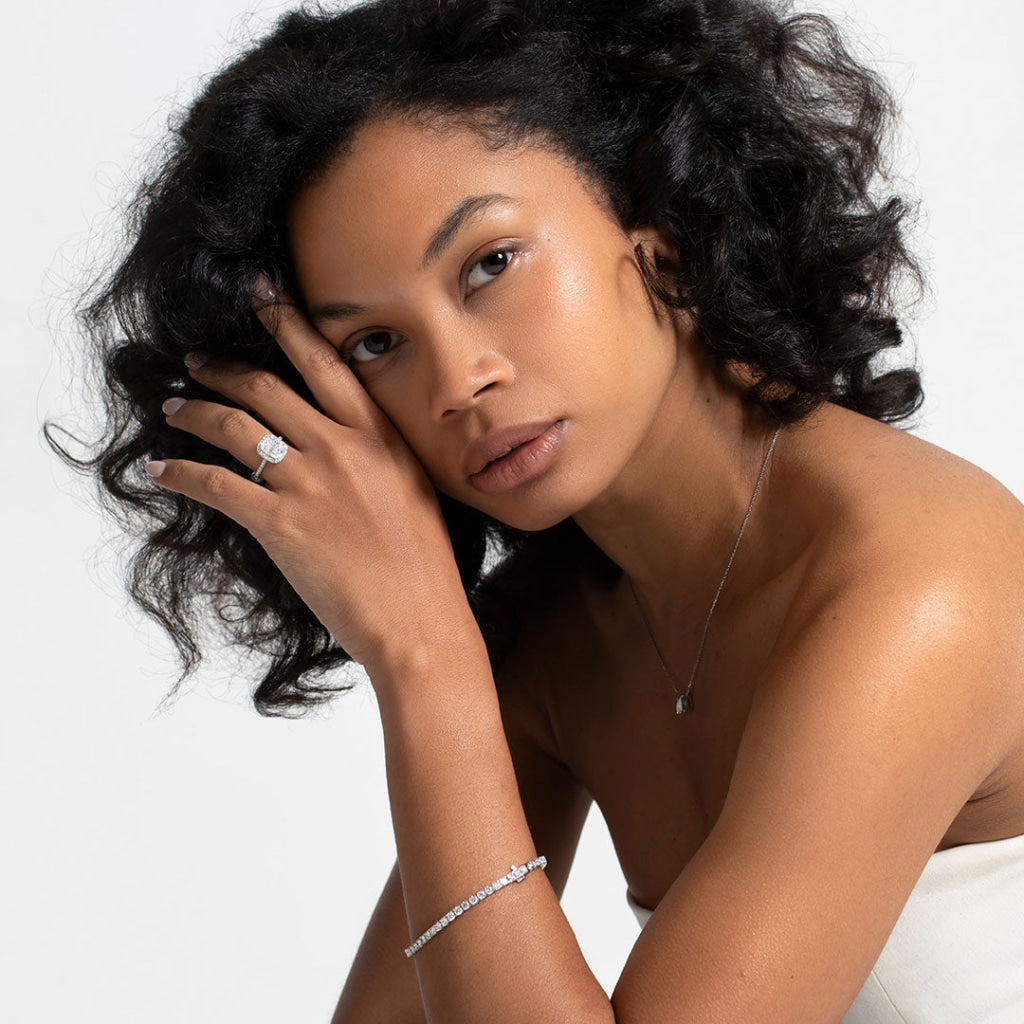 JORDAN 2.80ct | Cushion Solitaire Lab Grown Diamond