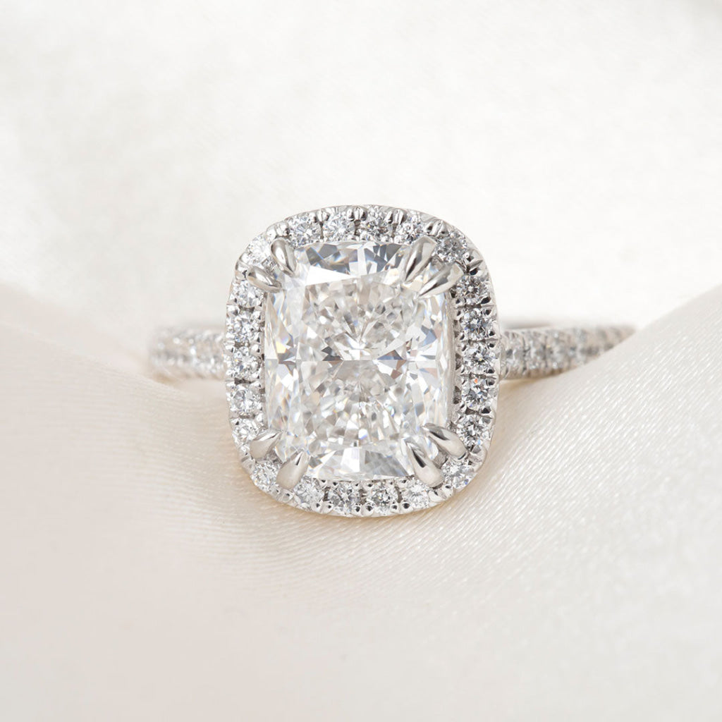 JORDAN | Cushion Solitaire Lab Grown Diamond Engagement