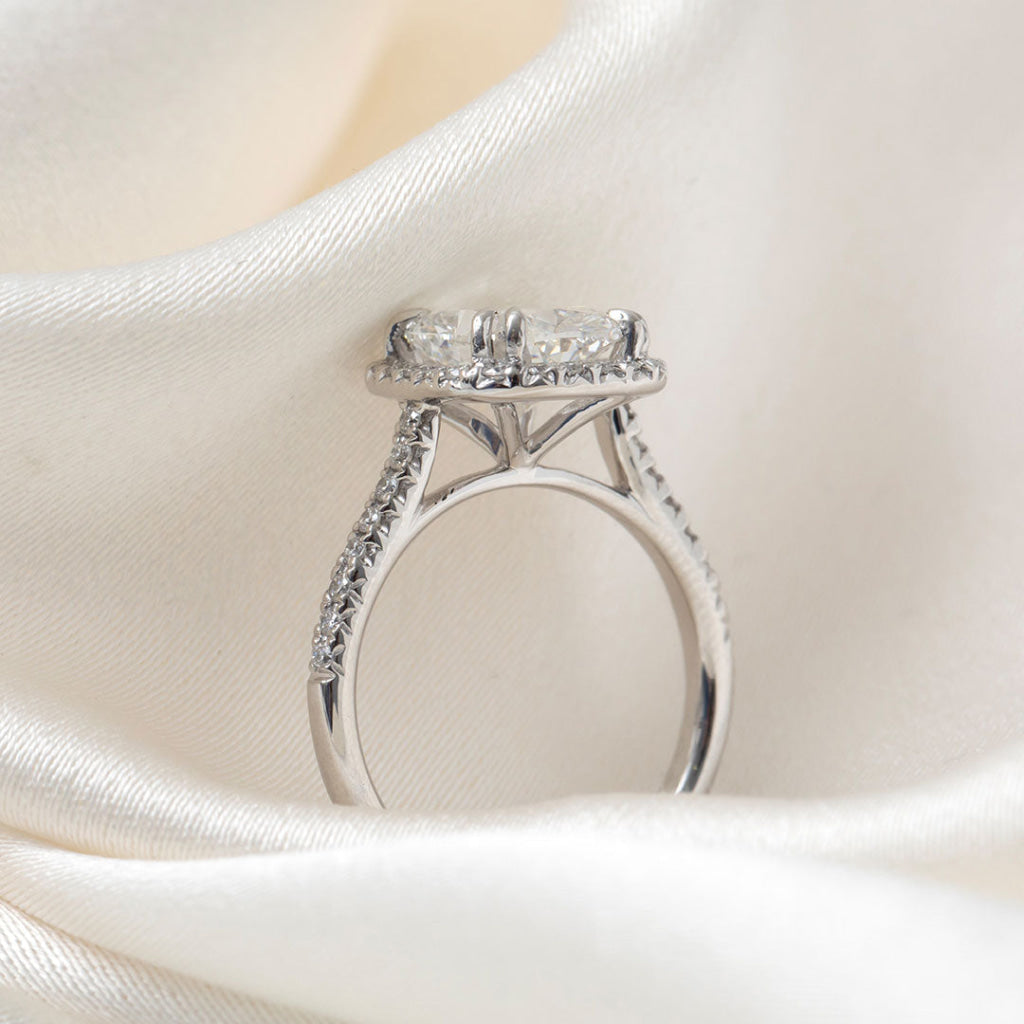 JORDAN | Cushion Solitaire Lab Grown Diamond Engagement