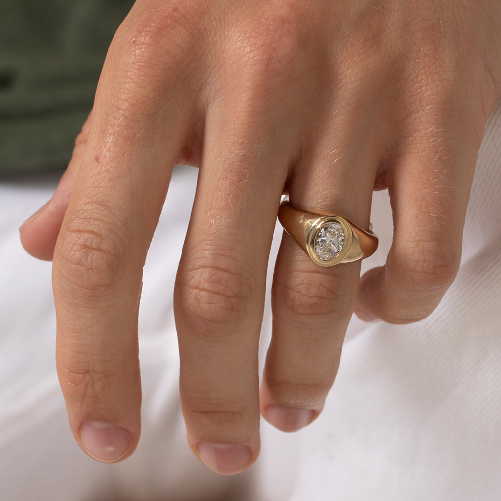 JUDD 1.50ct | Men’s Lab Grown Engagement Ring in 10ct Gold