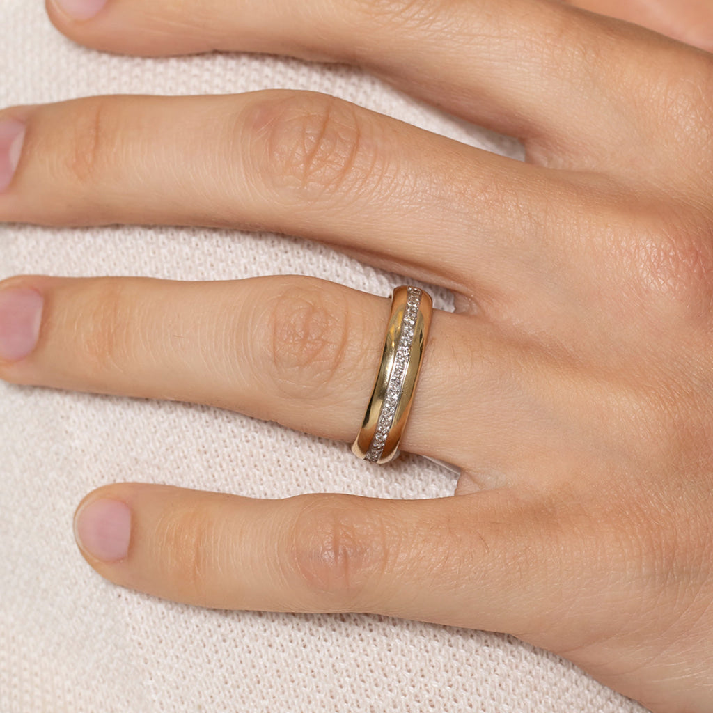 JULIEN | Men’s Diamond Engagement Ring in 9ct Gold - Rings