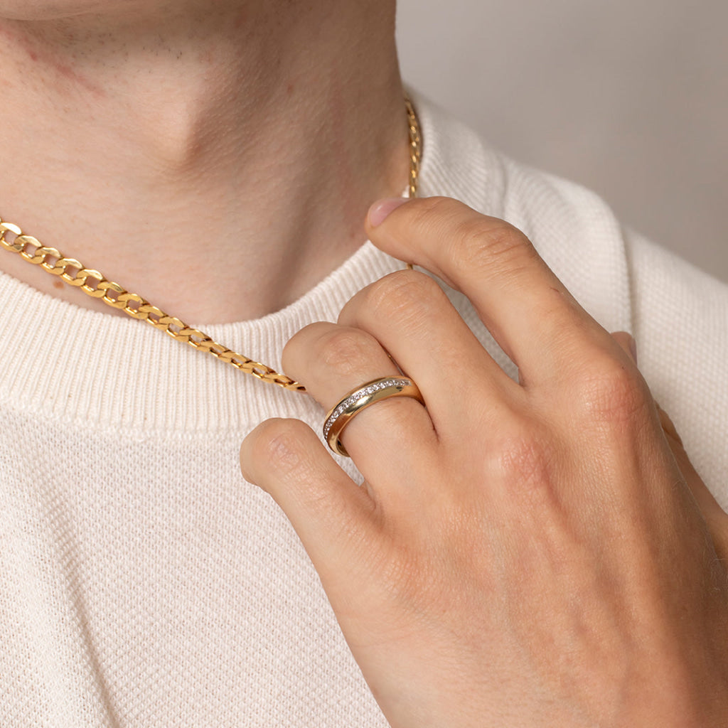 JULIEN | Men’s Diamond Engagement Ring in 9ct Gold - Rings