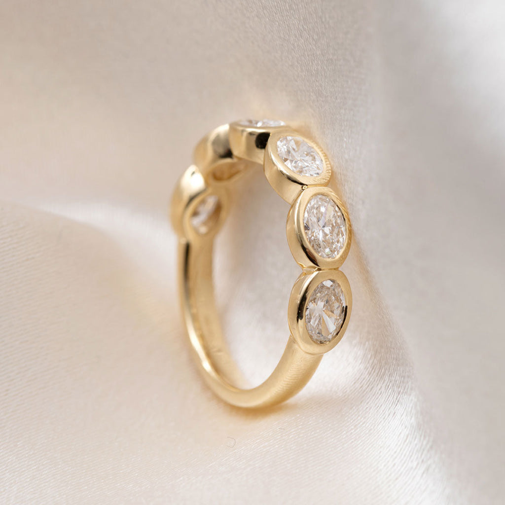 JUNE 1.50ct | Lab Grown Diamond Wedding Ring in 18ct Gold