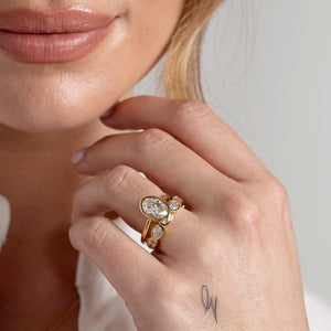 JUNE 1.50ct | Lab Grown Diamond Wedding Ring in 18ct Gold