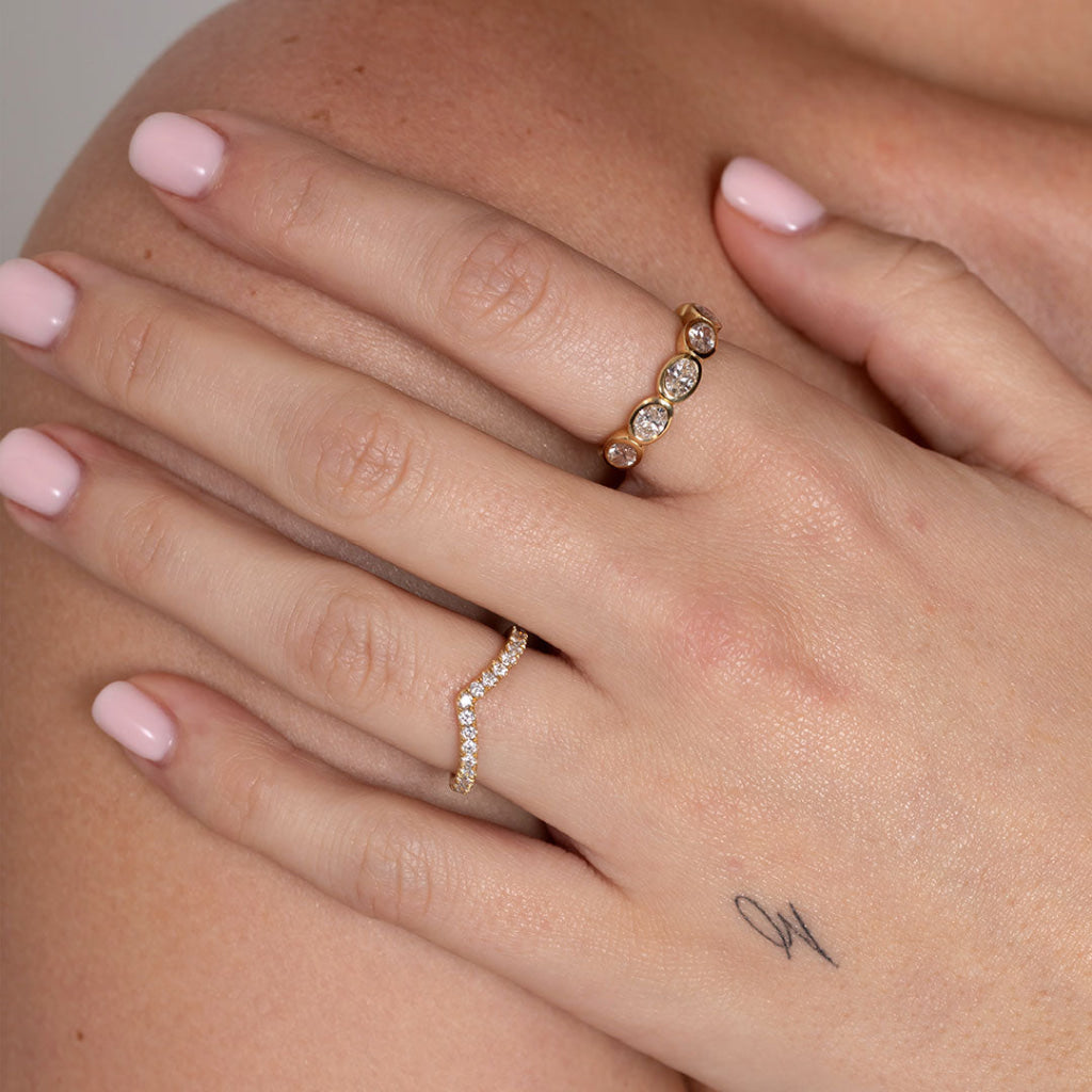 JUNE 1.50ct | Lab Grown Diamond Wedding Ring in 18ct Gold