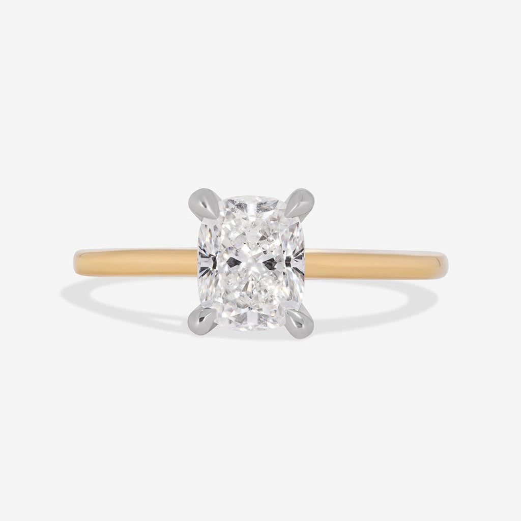 Kara| Cushion Lab Grown Engagement Ring