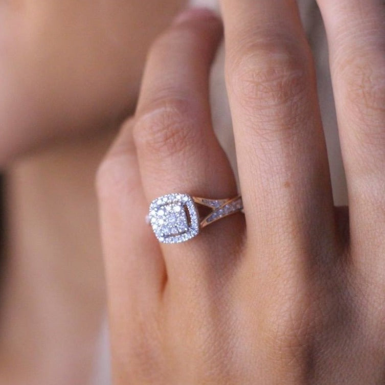 KATIE - 18ct Gold | Diamond Engagement Ring - Rings