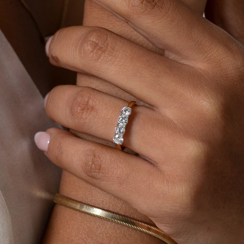 KERRY | Lab Grown Diamond Eternity Ring in 18ct Gold - Rings