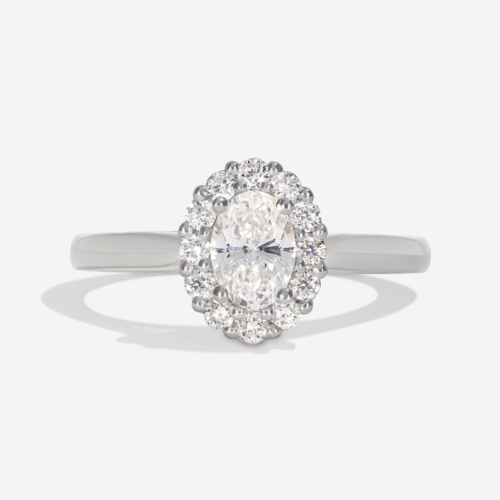 Khan Platinum | Diamond Engagement Ring - Rings