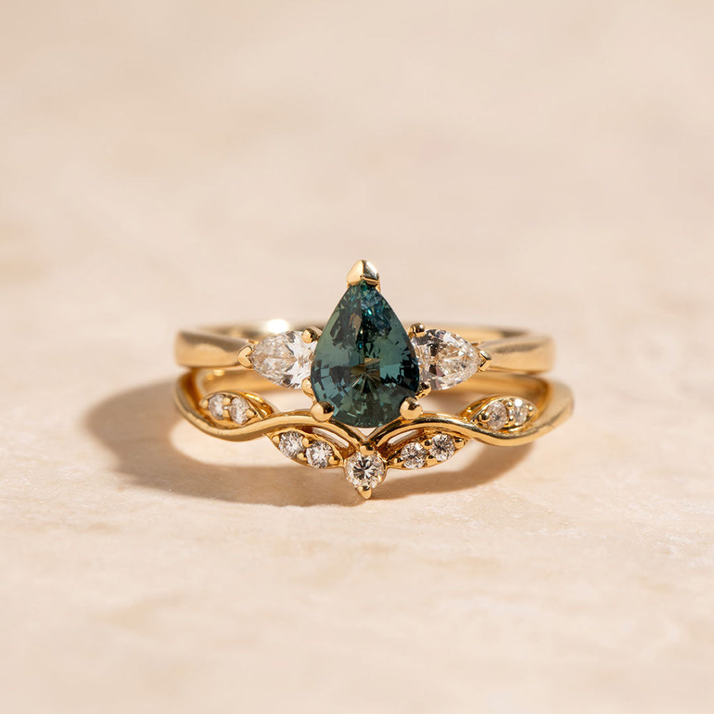 KINGA | Diamond Wedding Ring - Rings