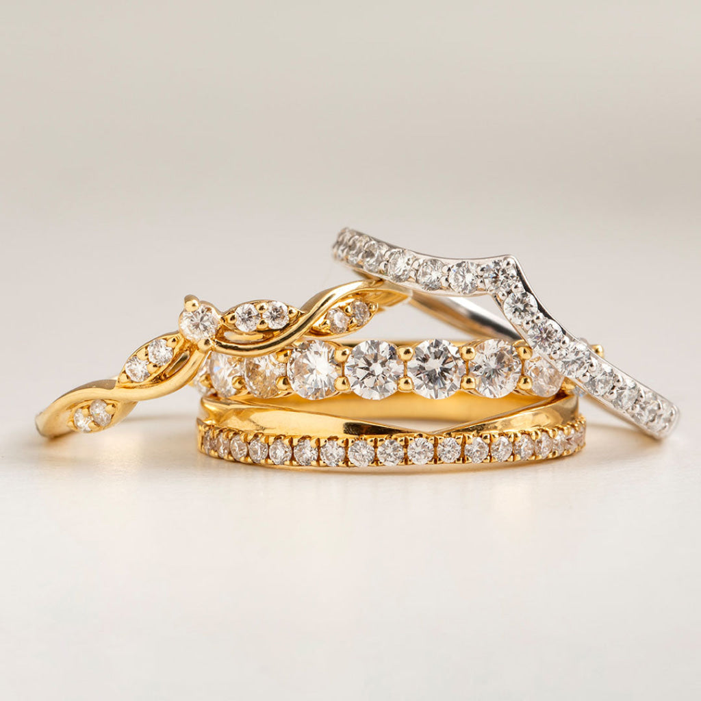KINGA | Diamond Wedding Ring - Rings