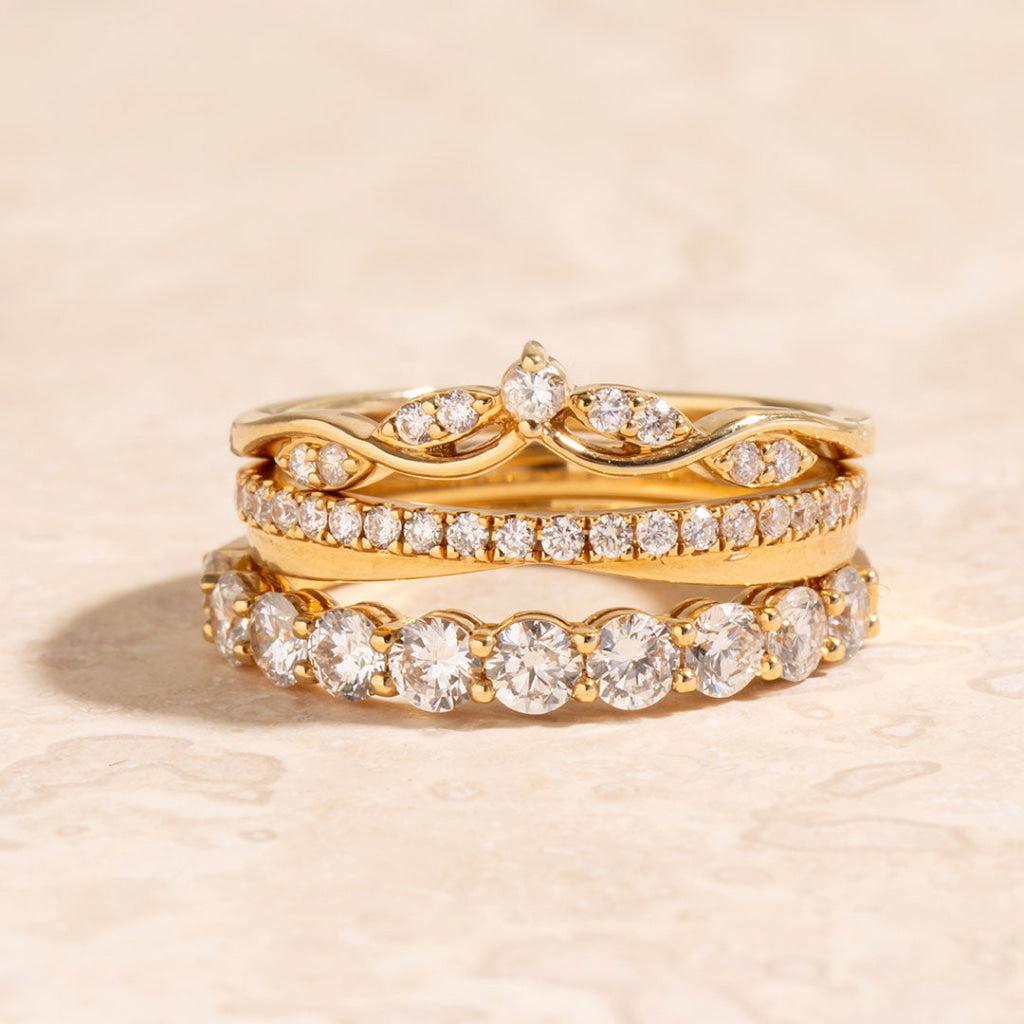 KINGA | Diamond Wedding Ring - Rings