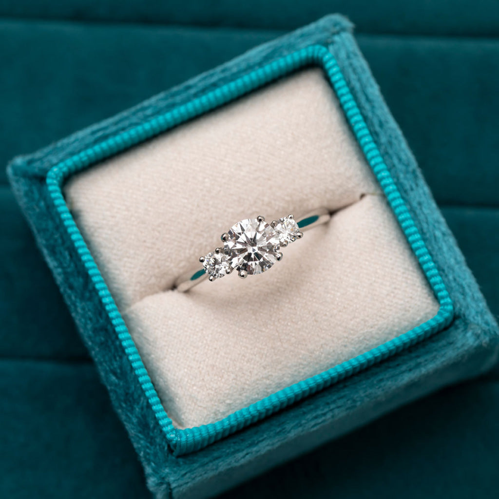 KINVARA 1.25ct | Round 3 Stone Lab Grown Diamond Engagement