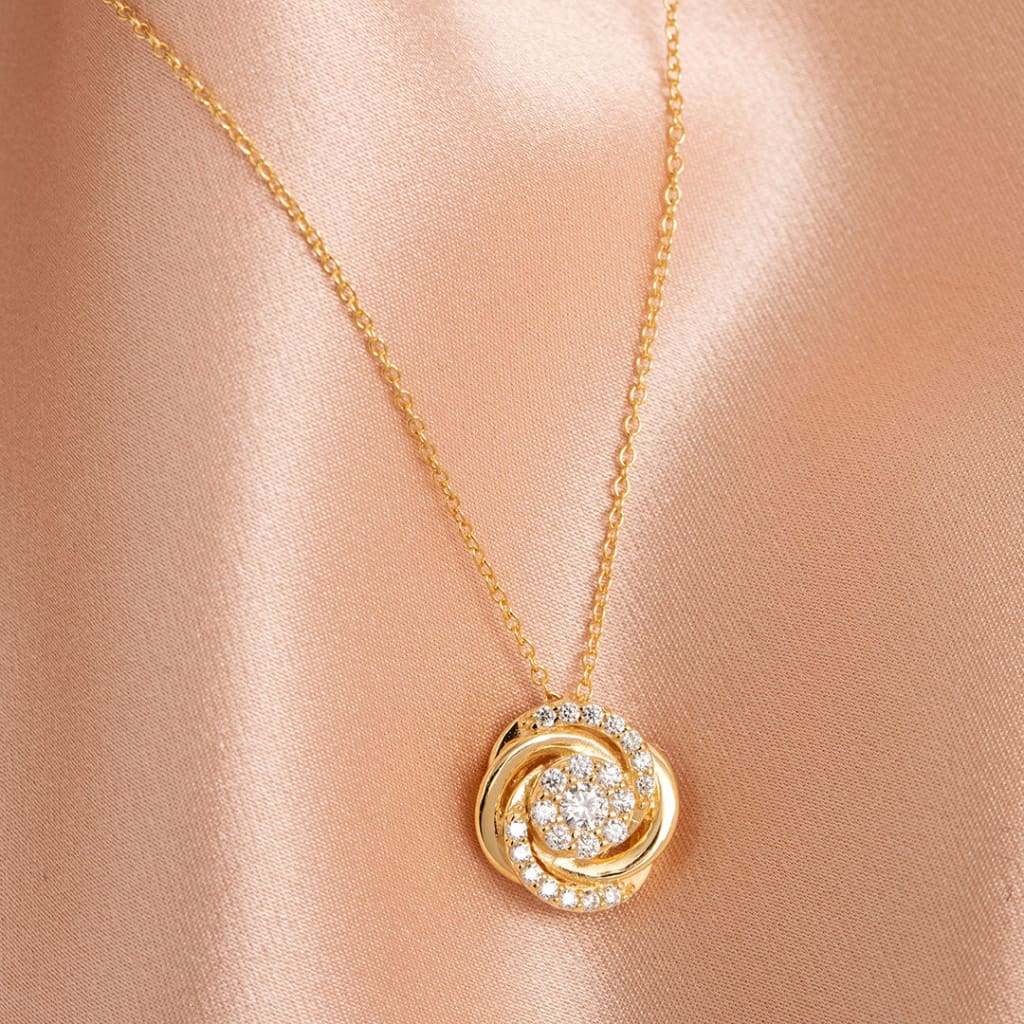 Knot Necklace | 9ct Gold