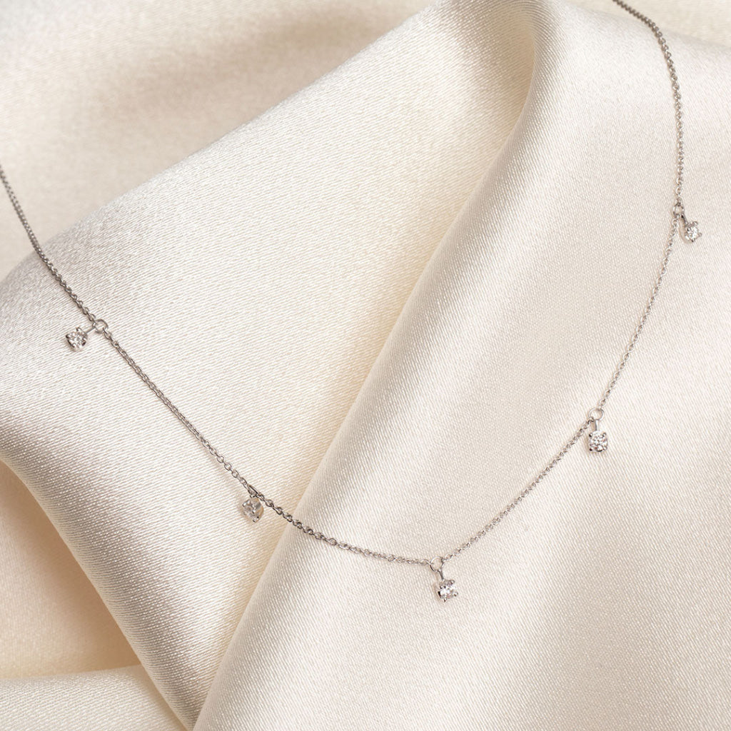 Lancaster Diamond Necklace | 9ct Gold - Necklace