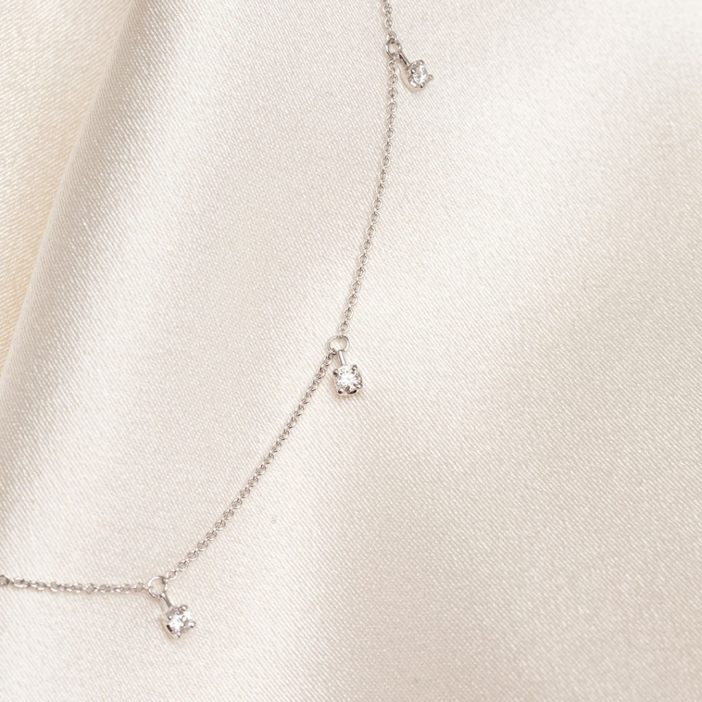 Lancaster Diamond Necklace | 9ct Gold - Necklace