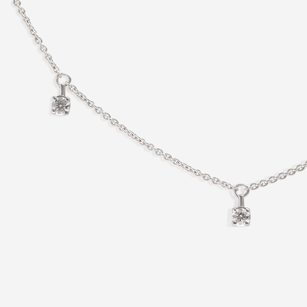 Lancaster Diamond Necklace | 9ct Gold - Necklace