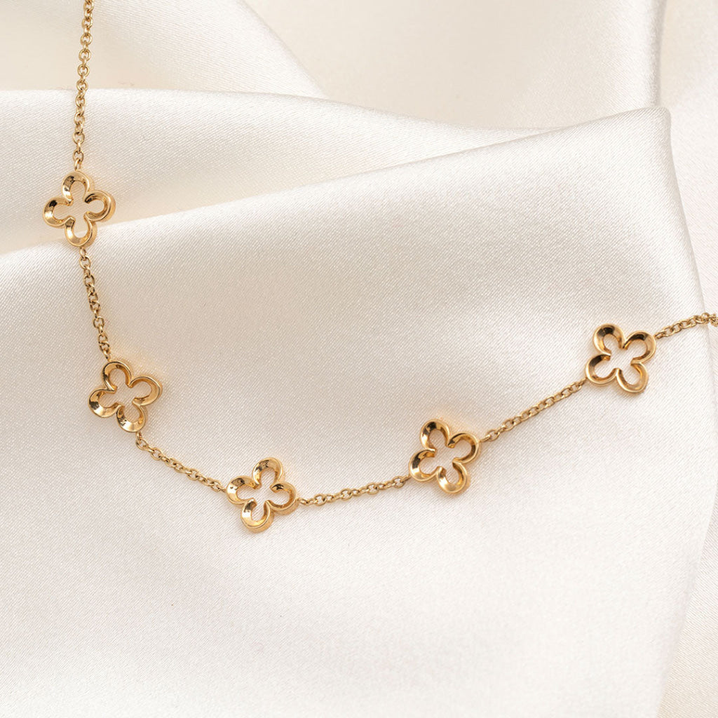 Lantana Necklace | 9ct Gold - Necklace