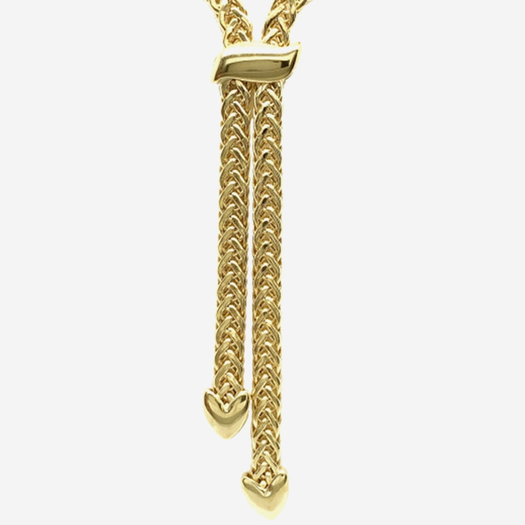 Lariat Necklace | 9ct Gold - Necklace