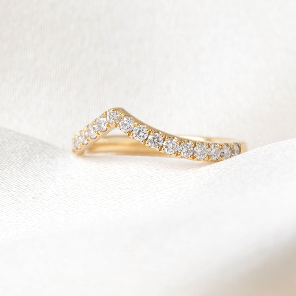 LARK | Lab Grown Diamond Wedding Ring in 18ct Gold - Rings