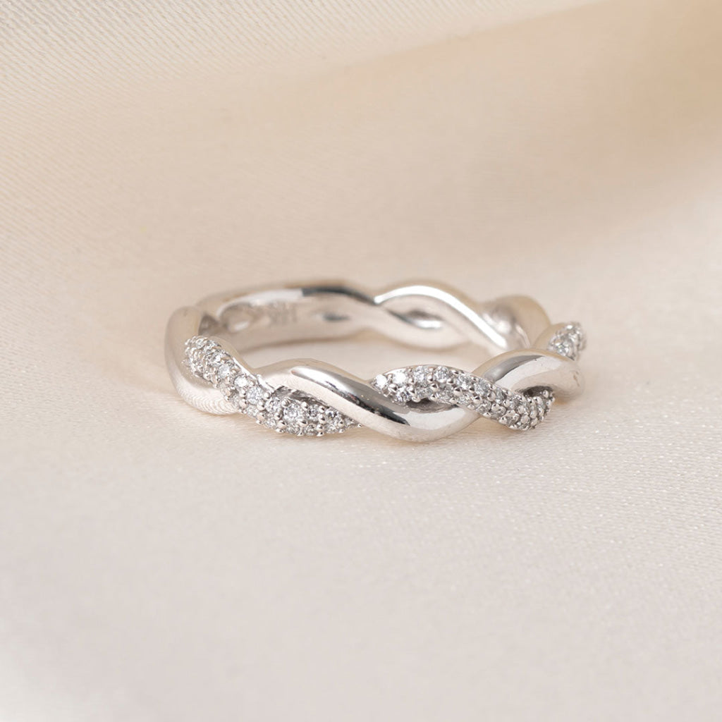 LENA | Diamond Wedding Ring M Rings