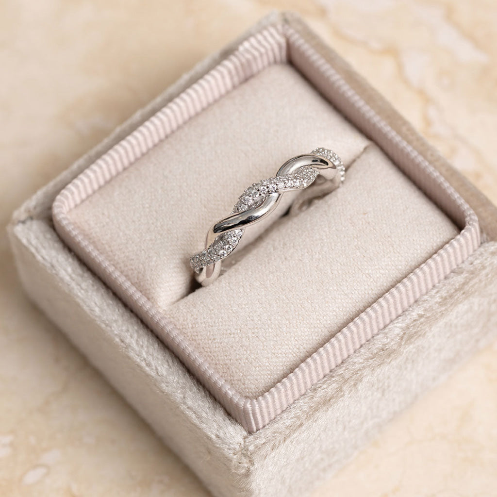 LENA | Diamond Wedding Ring M Rings