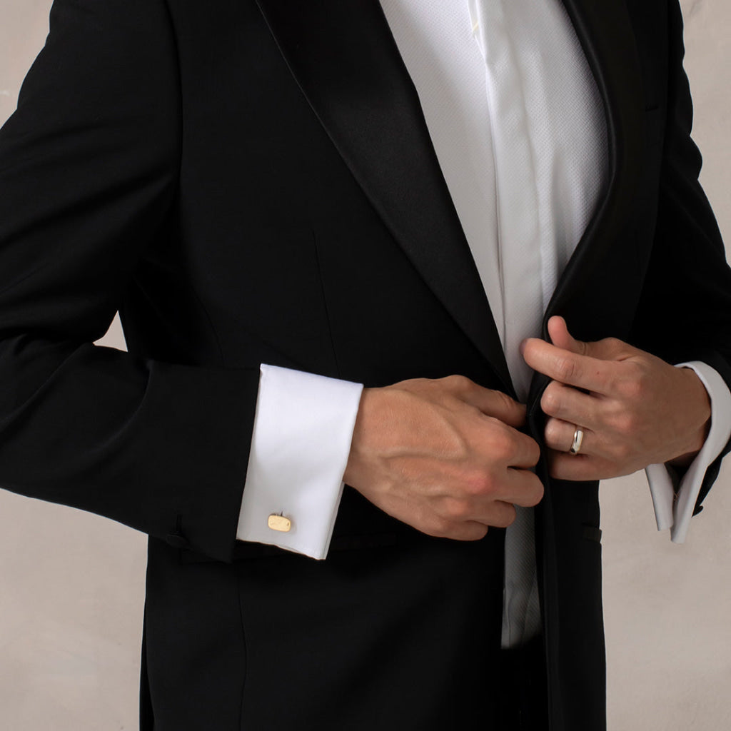 LENNOX 6mm | Men’s Two Toned Wedding Ring in 9ct Gold