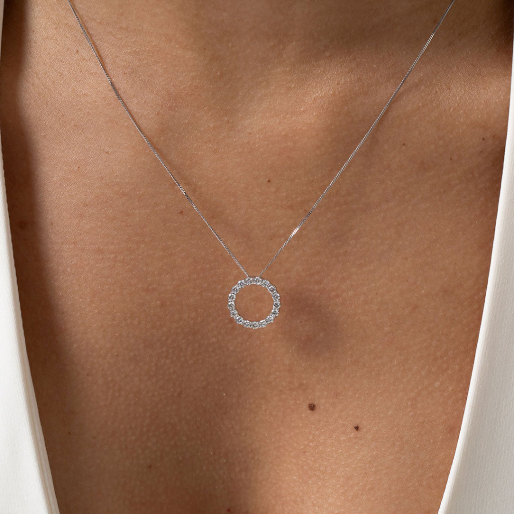 LIANA - 0.50ct | Lab Grown Diamond Necklace in 9ct Gold