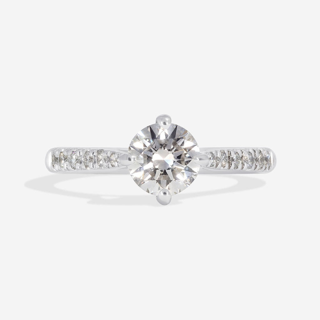 Libby 18ct White Gold 0.95ct Ring