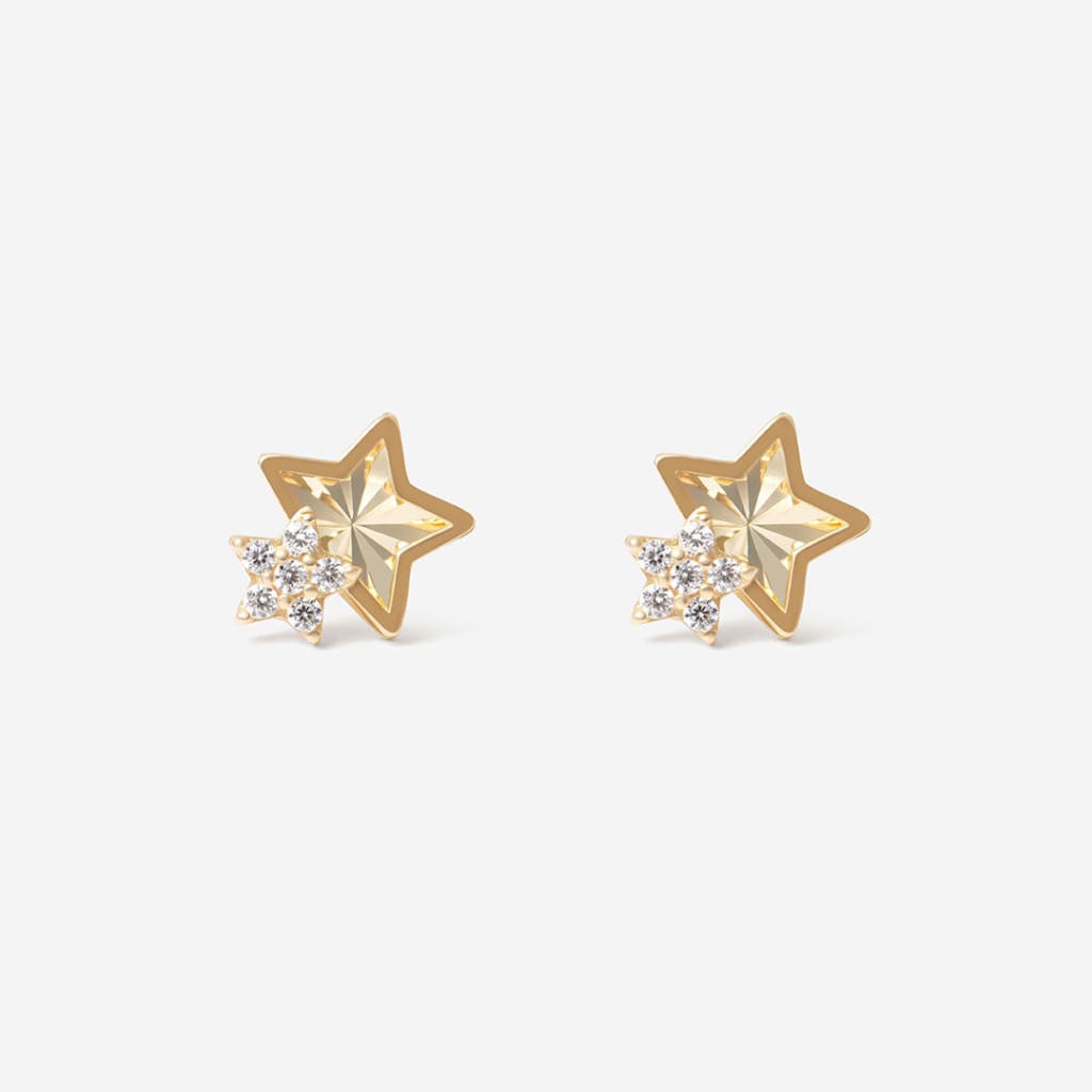 Limelight Earrings | 9ct Gold