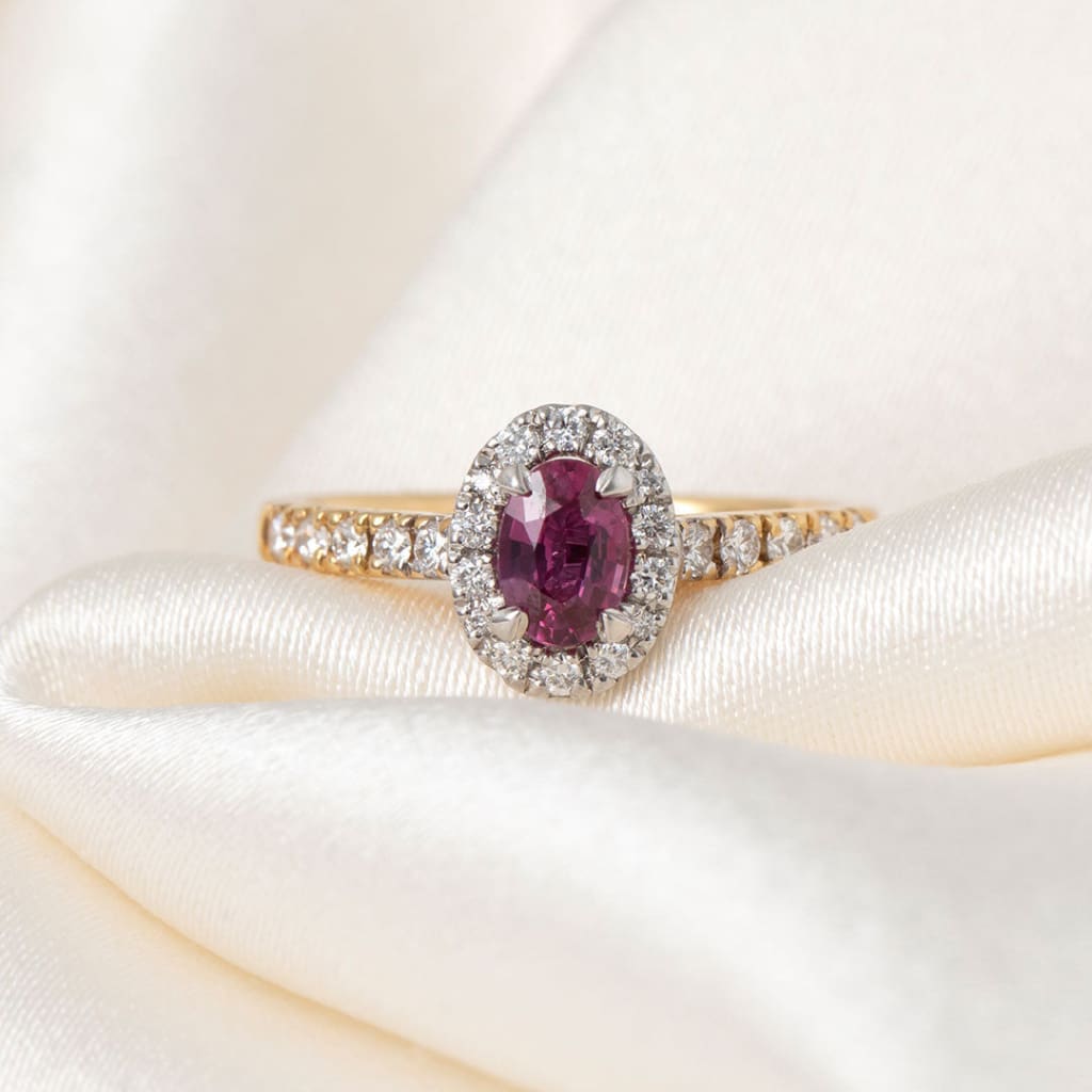 LISBON | Ruby Diamond Ring - Rings
