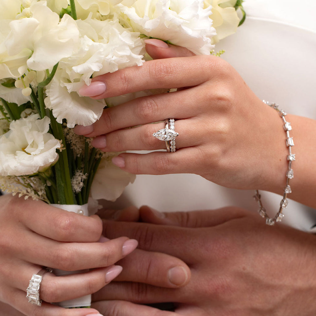 LISMORE Platinum | Diamond Eternity Ring Lab Grown - Rings