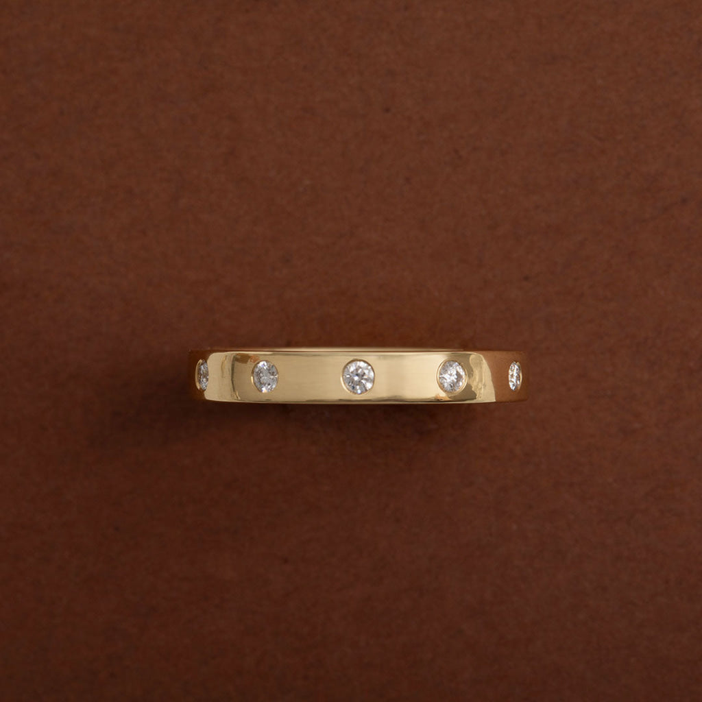 LOUISE | Diamond Wedding Ring 3mm - Rings