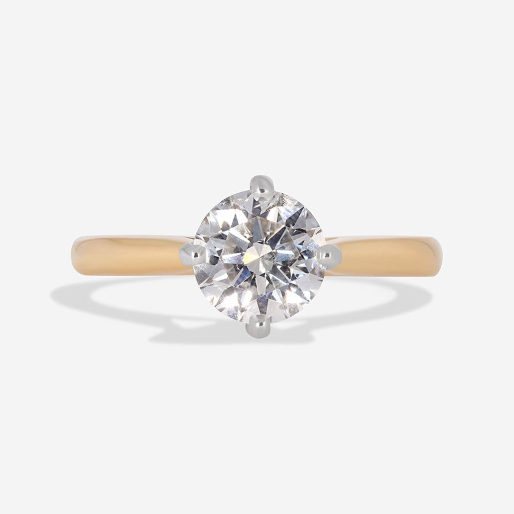 Lucy 18ct Gold Lab Grown Diamond Engagement ring