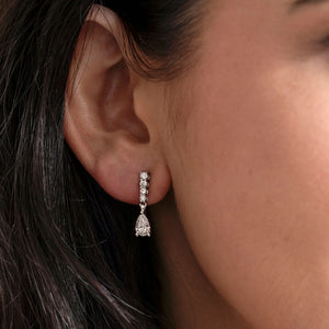 LULLABY - 1.25ct | Lab Grown Diamond Drop Earrings in 9ct Gold