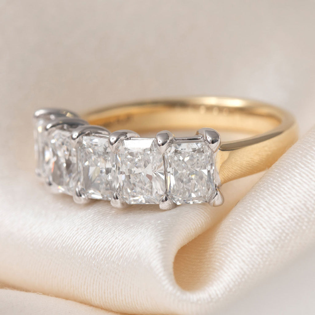 LUMI | Lab Grown Diamond Wedding Ring in 18ct Gold