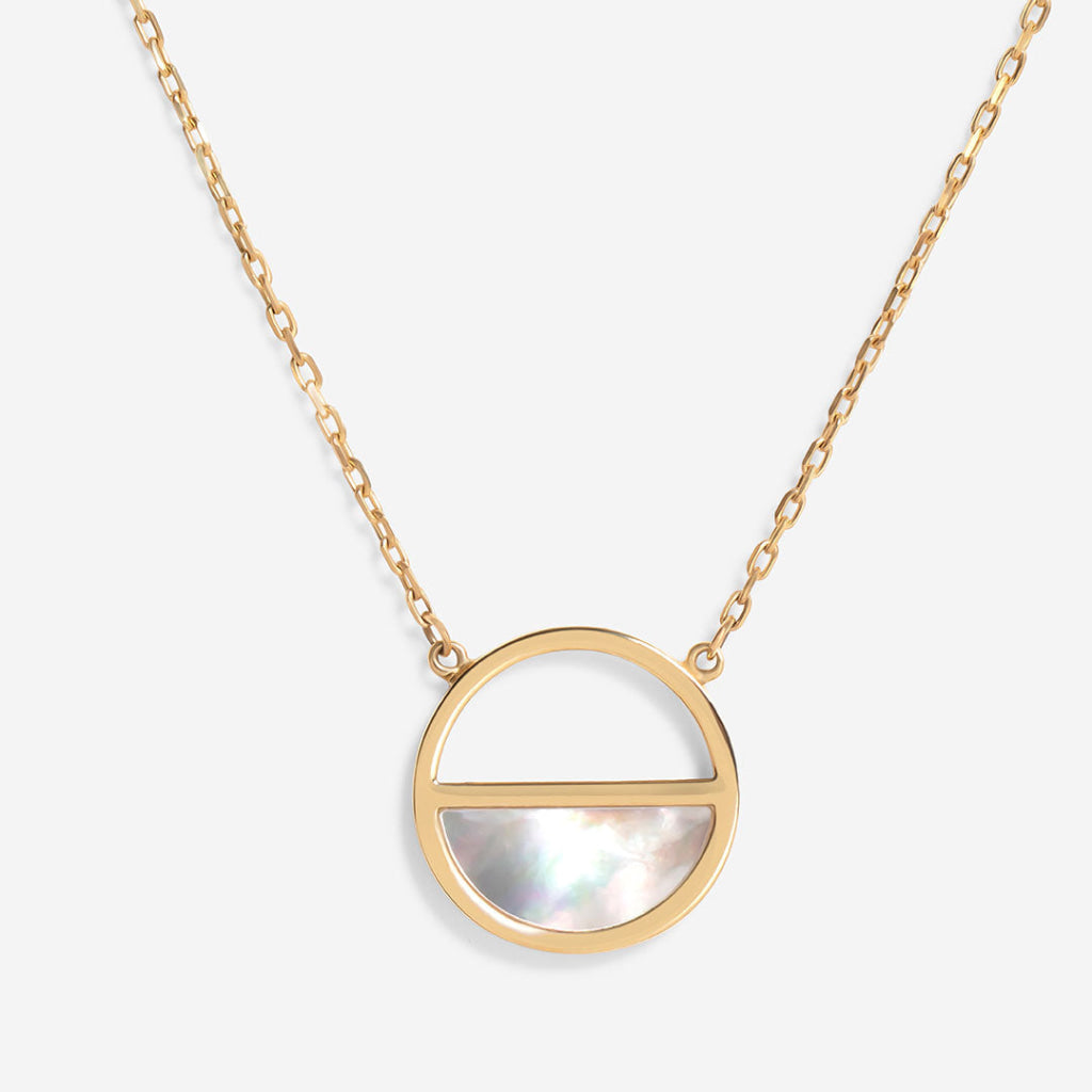 Lunar Glow Necklace | 9ct Gold - Necklace