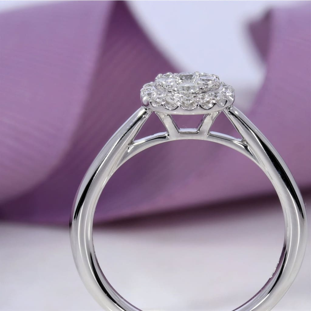 Platinum Diamond Engagement ring