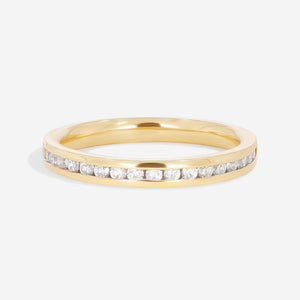MABEL | Diamond Wedding Ring in 18ct Gold