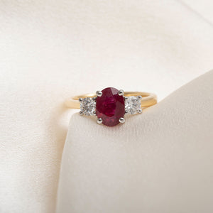 MADISON  | Ruby & Diamond Ring