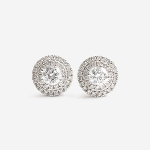 MAE - 0.58ct  | Diamond Earrings in 18ct White Gold